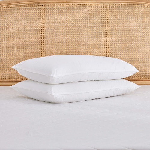 Kaia Cotton Medium Profile Pillows