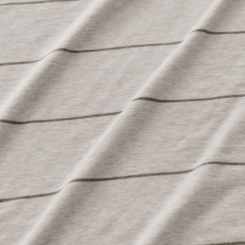 Oatmeal Parm Reversible Cotton Jersey Quilt Cover Set