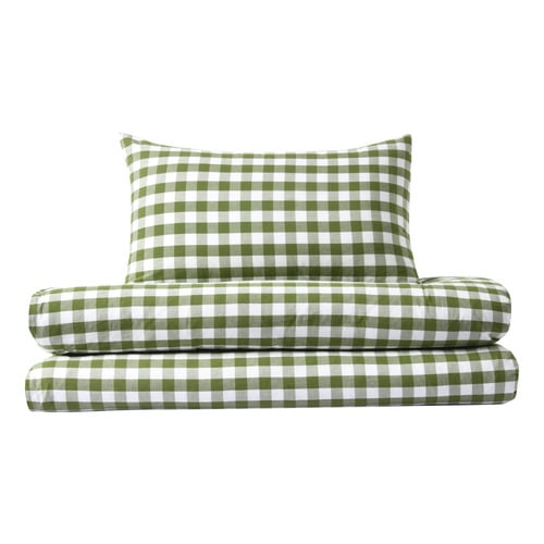 Olive Sierra Yarn-Dyed Washed Cotton Quilt Cover Set