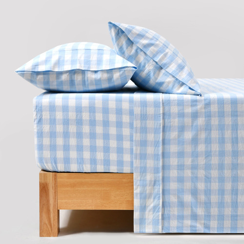 Sierra Yarn-Dyed Washed Cotton Sheet Set