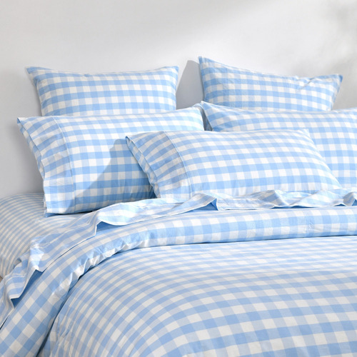 Sky Sierra Yarn-Dyed Washed Cotton Quilt Cover Set