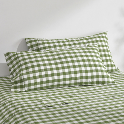 Sierra Yarn-Dyed Washed Cotton Pillowcases