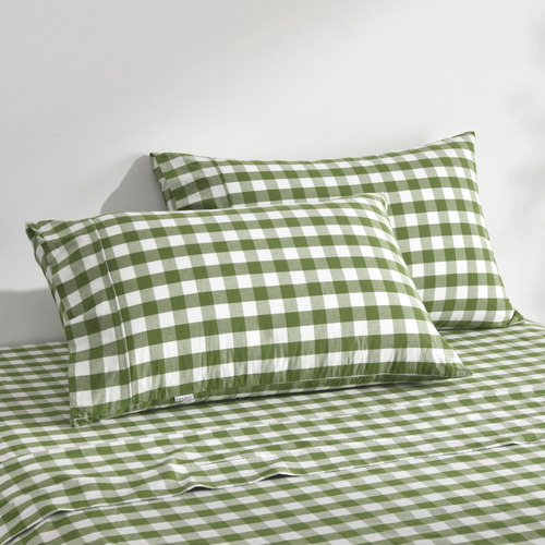 Sierra Yarn-Dyed Washed Cotton Pillowcases