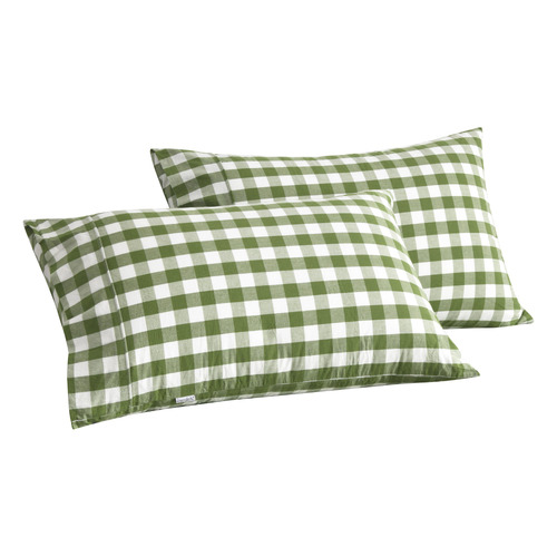 Sierra Yarn-Dyed Washed Cotton Pillowcases