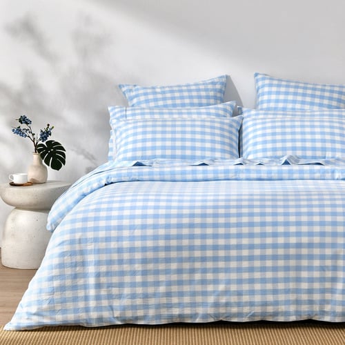Sierra Yarn-Dyed Washed Cotton European Pillowcases
