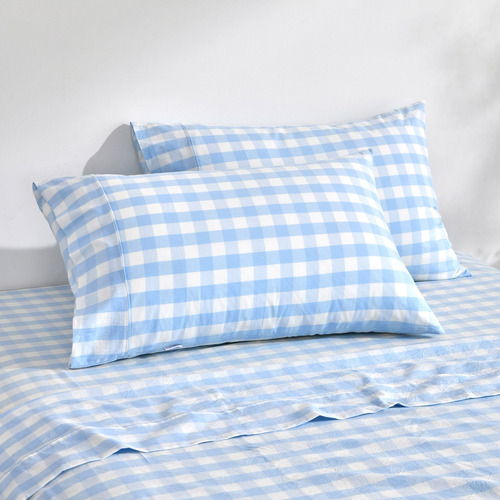Sierra Yarn-Dyed Washed Cotton Pillowcases