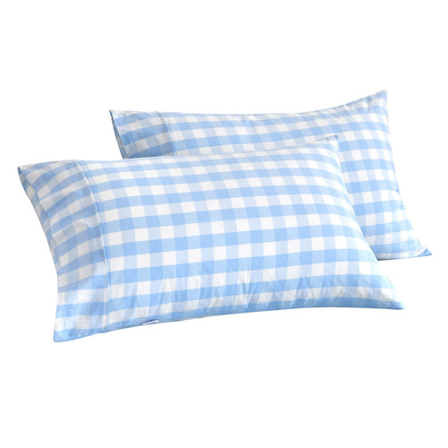 Sierra Yarn-Dyed Washed Cotton Pillowcases