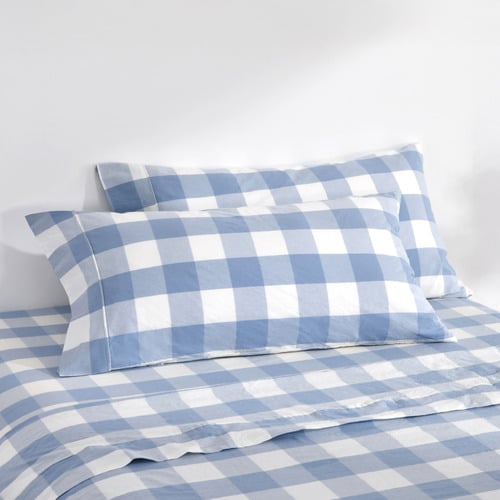 Azari Washed Cotton King Pillowcases