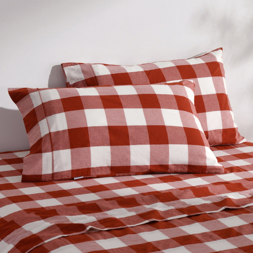 Azari Washed Cotton Standard Pillowcases