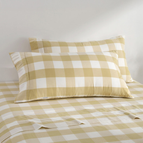 Azari Washed Cotton King Pillowcases