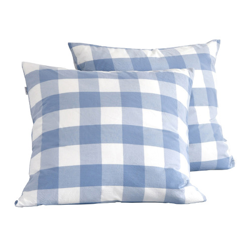 Azari Washed Cotton Euro Pillowcases