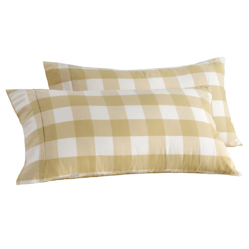 Azari Washed Cotton Standard Pillowcases