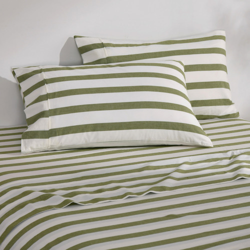 Maeve Yarn-Dyed Washed Cotton Sheet Set