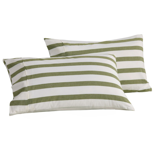 Maeve Yarn-Dyed Washed Cotton Pillowcases