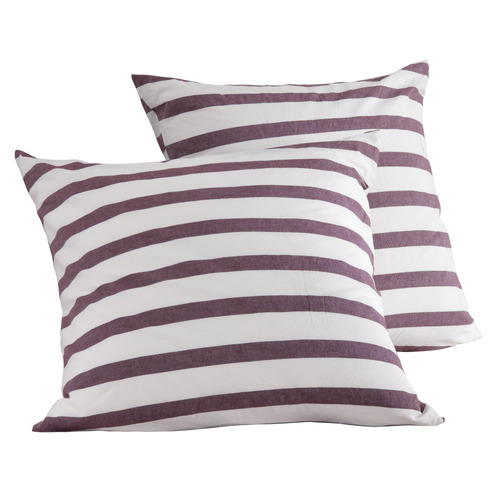 Maeve Yard-Dyed Washed Cotton European Pillowcases