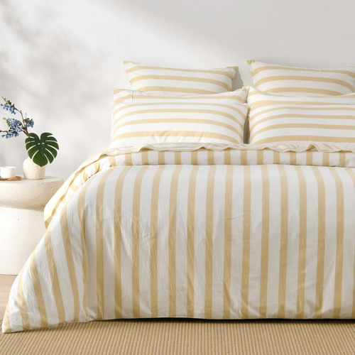 Maeve Yard-Dyed Washed Cotton European Pillowcases