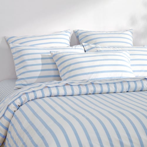 Beau Yarn-Dyed Washed Cotton Sheet Set