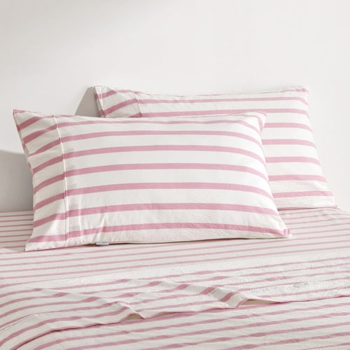 Beau Yarn-Dyed Washed Cotton Sheet Set