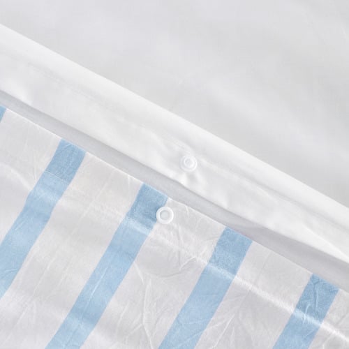 Sky Beau Yarn-Dyed Washed Cotton Quilt Cover Set