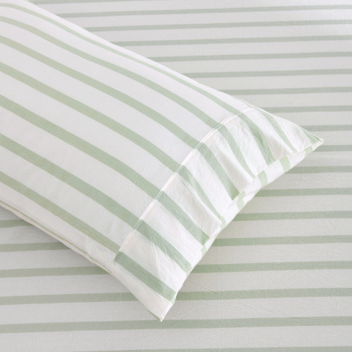 Beau Yarn-Dyed Washed Cotton Sheet Set