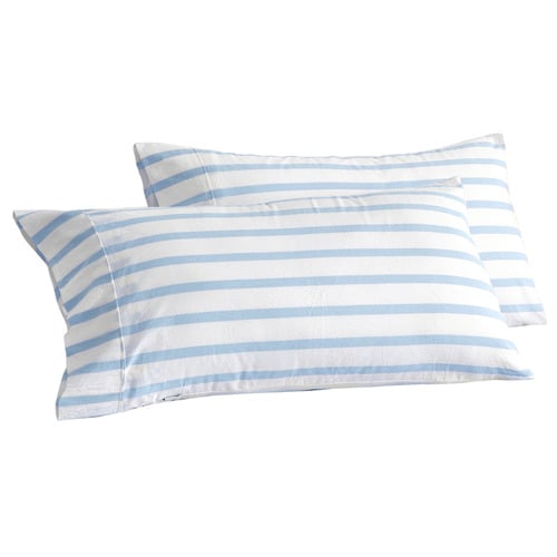 Beau Yarn-Dyed Washed Cotton Pillowcases