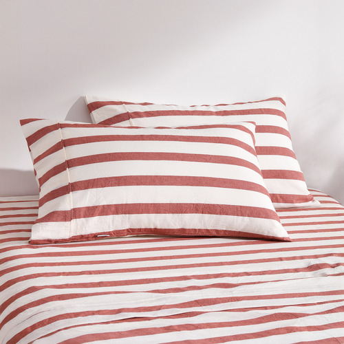 Maeve Yarn-Dyed Washed Cotton Pillowcases
