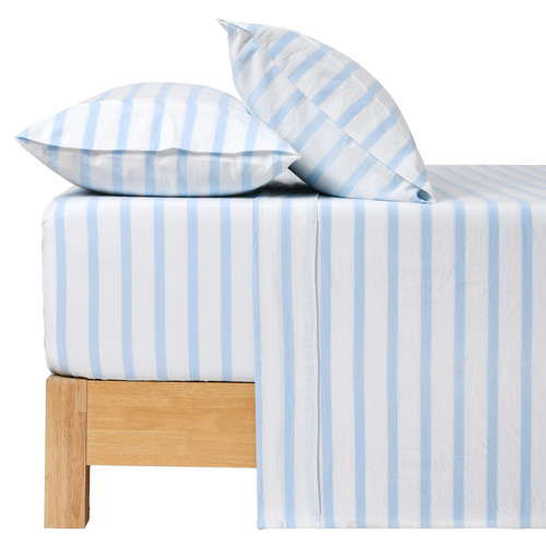 Beau Yarn-Dyed Washed Cotton Sheet Set