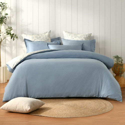 Corinth Reversible Cotton Quilt Cover Set