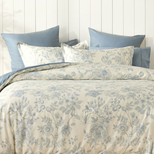 Corinth Reversible Cotton Quilt Cover Set
