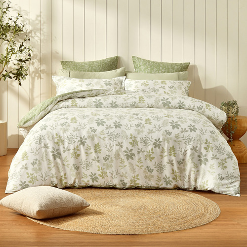 Madrid Reversible Cotton Quilt Cover Set