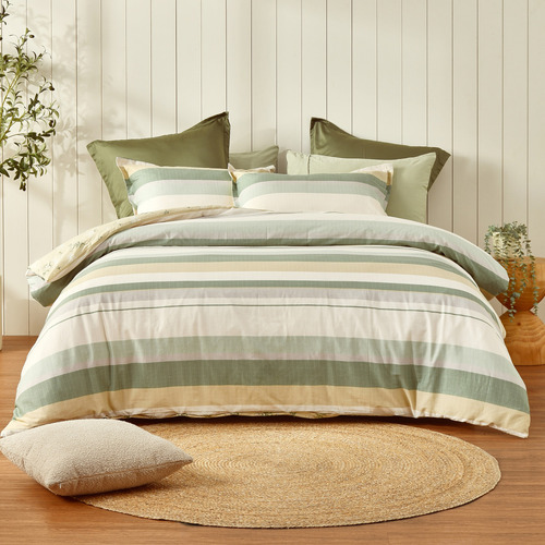 Berlin Reversible Cotton Quilt Cover Set