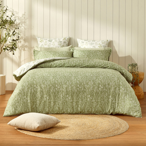 Madrid Reversible Cotton Quilt Cover Set