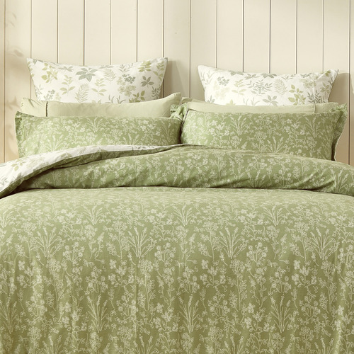 Madrid Reversible Cotton Quilt Cover Set