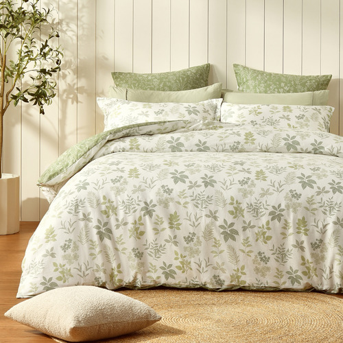 Madrid Reversible Cotton Quilt Cover Set
