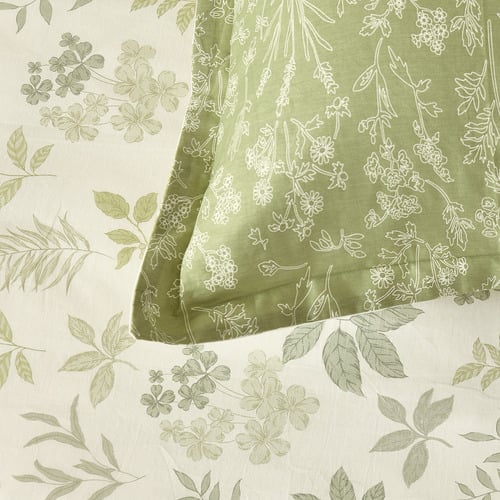 Madrid Reversible Cotton Quilt Cover Set