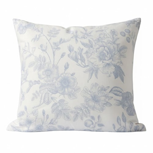 Corinth Reversible Cotton Twill European Pillowcases