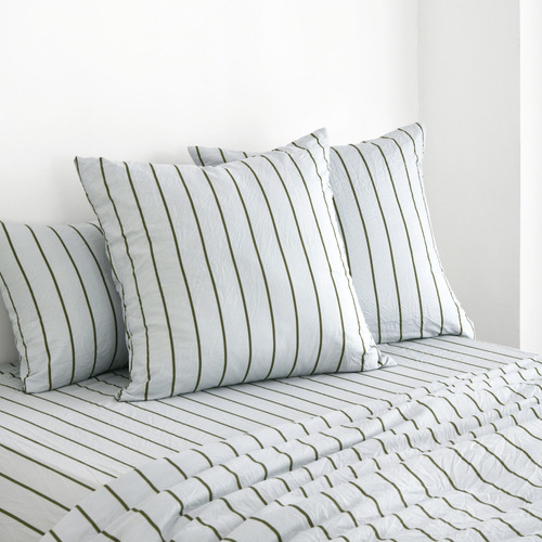 Twin Pack Lili Microfibre European Pillowcases
