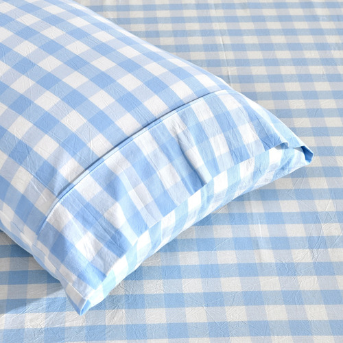Gordon Washed Cotton Cot Fitted Sheet Set