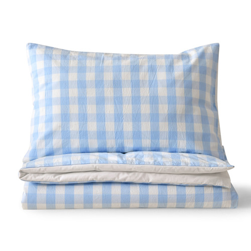 Sky Gordon Yarn-Dyed Cotton Cot Quilt Cover Set