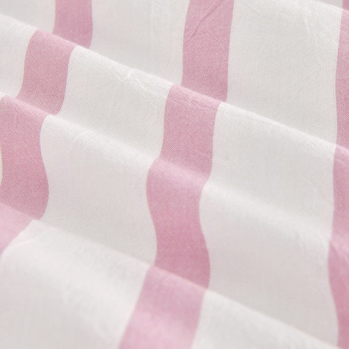 Pink Pearl Cesar Yarn-Dyed Cotton Cot Quilt Cover Set