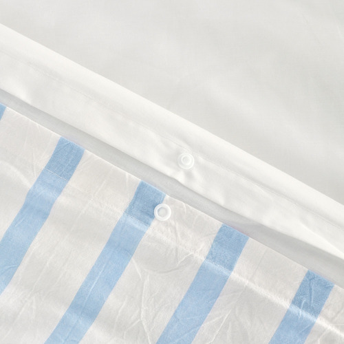 Sky Cesar Yarn-Dyed Cotton Cot Quilt Cover Set