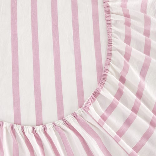 Cesar Washed Cotton Cot Fitted Sheet Set