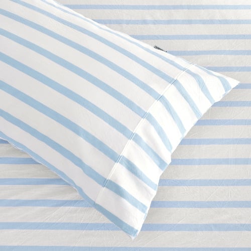 Cesar Washed Cotton Cot Fitted Sheet Set