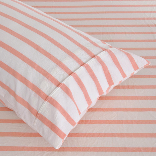 Cesar Washed Cotton Cot Fitted Sheet Set