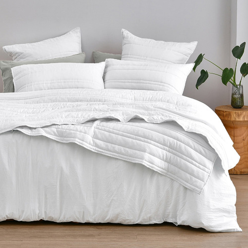Black Sharon Embossed Stripe Quilted Coverlet Set