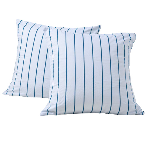 Twin Pack Lili Microfibre European Pillowcases