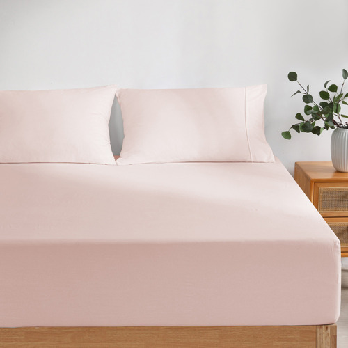 Washed-Microfibre-Fitted-Sheet-Set