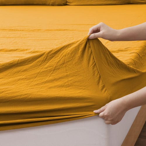 Washed-Microfibre-Fitted-Sheet-Set