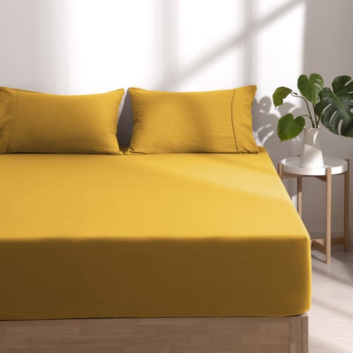 Washed-Microfibre-Fitted-Sheet-Set