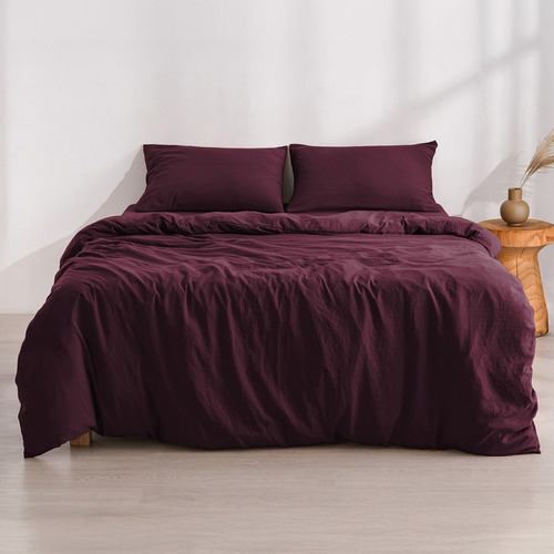 Cherry Merida Microfibre Quilt Cover Set